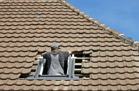 Pose de velux - Naves